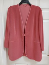 Jacques Vert Ladies Coral/Salmon Shade Occasion Jacket - Size 22