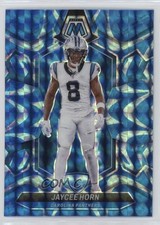 2024 Panini Mosaic Reactive Blue Mosaic Prizm Jaycee Horn #35 1js3