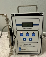 Alpha Omega AOI-Trace Oxygen Analyzer (3000-Y115BTP) TESTED WORKING