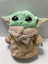 The Child Star Wars Mandalorian Baby Yoda Doll Grogu Mattel Disney MINT 8" Plush
