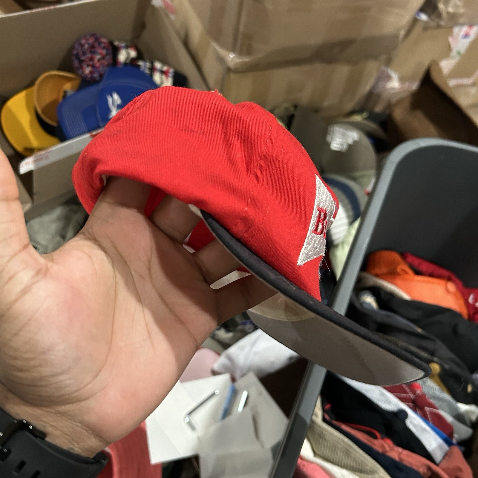 Budweiser Adjustable Cap Hat Snapback Headwear - image 3