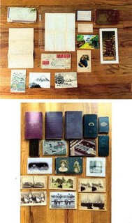 Vintage Handwritten Ephemera Lot Diaries Photo Albums Historical Figures 1800's