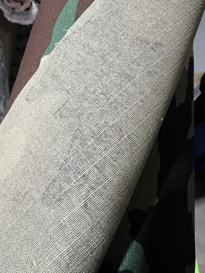 WOODLAND 100% Cotton RIPSTOP CAMOUFLAGE FABRIC MILITARY BDU 63" - Image 2 of 4