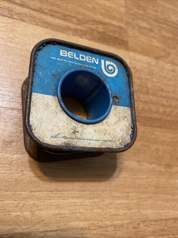 Old Roll Of BELDEN Solder - Thin No Size