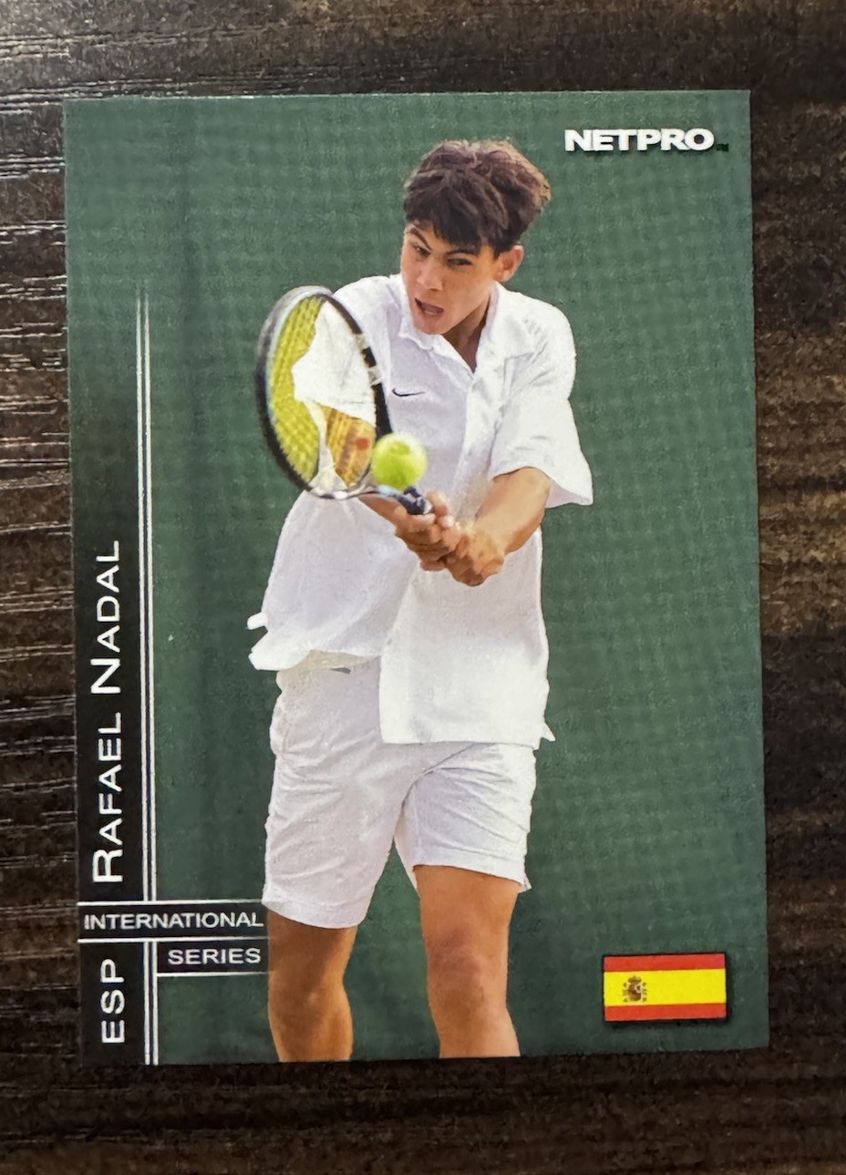 2003 NetPro International Series Rafael Nadal #77 Rookie RC