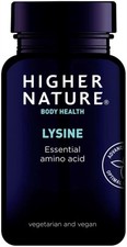 Image of Higher Nature Lysine 500mg 90 Tablets
