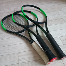 Wilson Blade 98 V6 Tennis Racket Racquet - Set of 3 Used Good Condition Japan