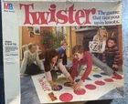 Original Vintage 1986 Twister Board Game Milton Bradley 4645 COMPLETE