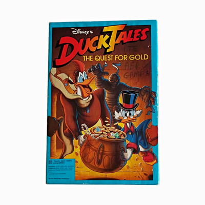 Disney Software DuckTales Quest for Gold (IBM PC) 1990 w/ Manual NTSC-U/C