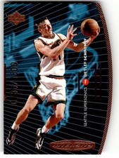1998-99 Upper Deck Detlef Schrempf Intensity Tier 1 (Quantum Bronze) #/1500 #I20