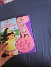 Nick Jr. Dora The Explorer Fairytale Adventure (2007) Play-A-Song Music Hardcov