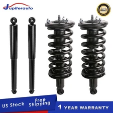 4WD Kit(4) Front Struts Assembly&Rear Shock Absorbers For 2004-2015 Nissan Titan