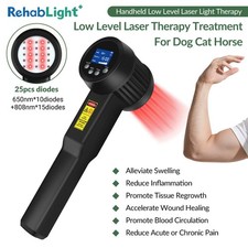 Dual Wave Cold Laser Therapy 5W Rechargeable Home Device for Nerve  Wound Care