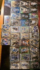 Detroit Lions 34 Card Lot Goff, St Brown, Gibbs, Hutchinson, Stars RCs Parallel
