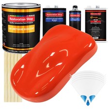 Hemi Orange Gallon Urethane Basecoat Clearcoat Car Auto Paint Fast Kit