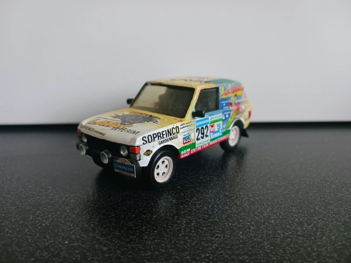 MINIATURES DE RALLYE raid - Range rover prototype Jeutel Paris Dakar