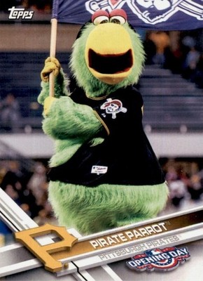 2017 Topps Opening Day - Mascots Pittsburgh Pirates #M-12 Pirate Parrot