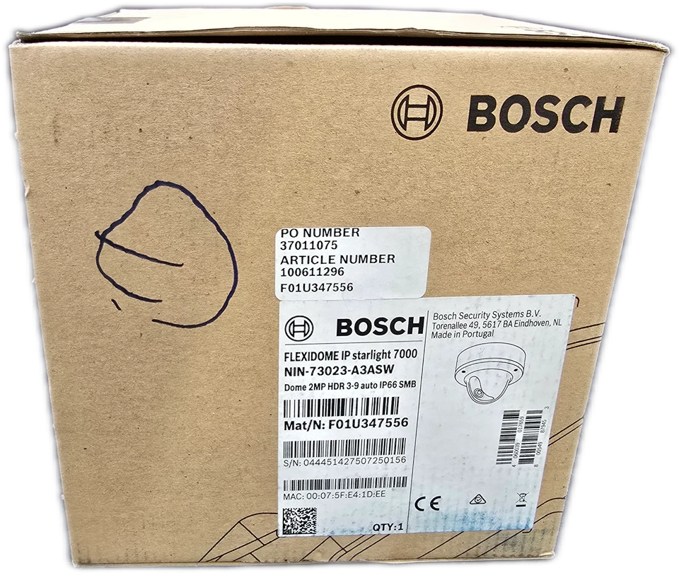 Bosch FLEXIDOME IP Starlight 7000 1080p Camera  - Image 2 of 4