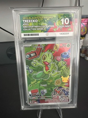 Pokemon TCG Treecko First Partner Series 3 ACE GEM MINT 10