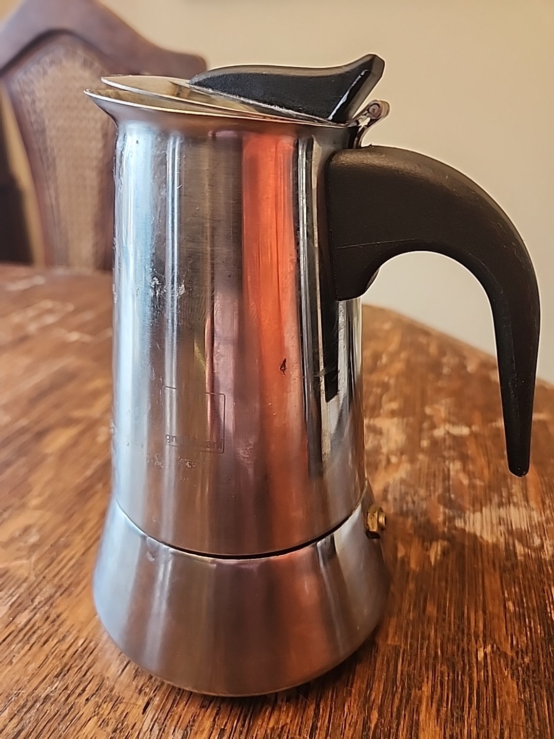 Espresso Moka Pot Round Top & Bottom