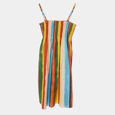 Dolce Gabbana Multicolor Cotton Stirring Dress 12Yrs