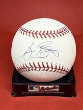 AJ Burnett Signed Official 2003 World Series Baseball