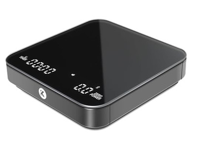 KitchenTour CafMetric Black Mini Espresso Coffee Scale With Timer 2000g/0.1g