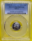 1999 S  10C Roosevelt Silver  Dime Proof PCGS PR69DCAM