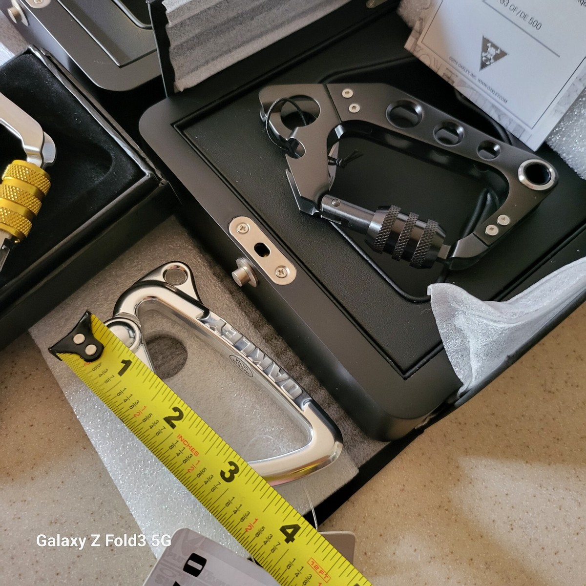 Oakley Carabiner Collection 2 Limited Edition Gold and Black Oakley Carabiner Collection 2 Limited Edition Gold and Black