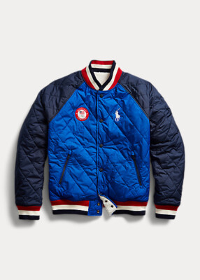 〈新品〉POLO RALPH LAUREN【M】OLYMPIC ジャケット Polo Ralph Lauren 2020 Japan Olympic Team Blue Full-Zip USA