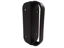 Universal Fence Gate Handle Vinyl, Metal, and Wood Gates Black White