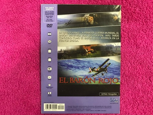 The Red Baron DVD John Phillip Law - Don Stroud DG - Picture 2 of 2