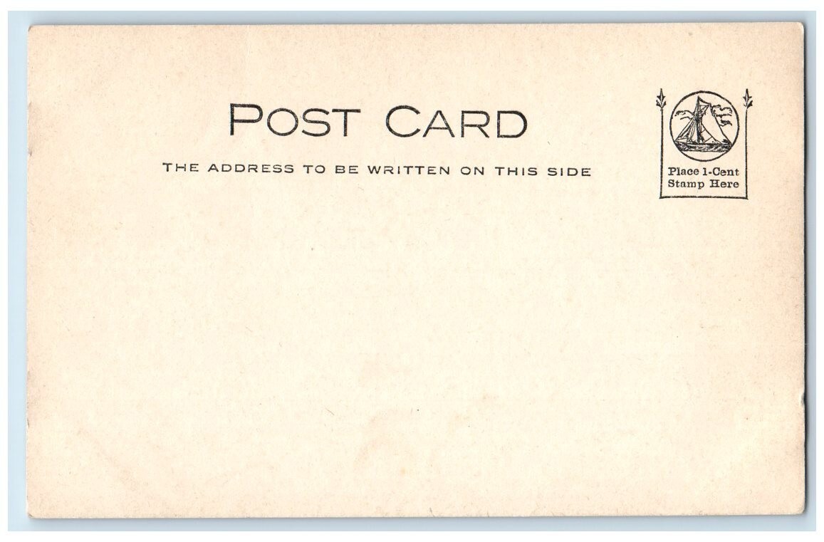 c1905 Mill River Bridge Residence View Rowley Ipswich MA RPPC Photo