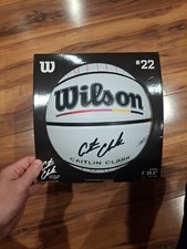Caitlin Clark X Wilson Journey Series Basketball White - Size 7 - 29.5" IN HAND