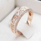 2Ct Round LabCreated Diamond Women's Wedding Ring 14K Rose Gold Plated