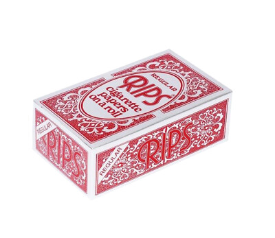 SMOKING Red Regular (70MM/Single Wide) Rolling Papers - 60 Leaf