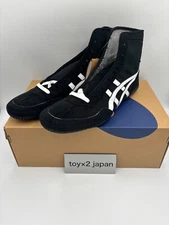 1083A001 ASICS Wrestling Shoes Black×White EX-EO Successor Authentic