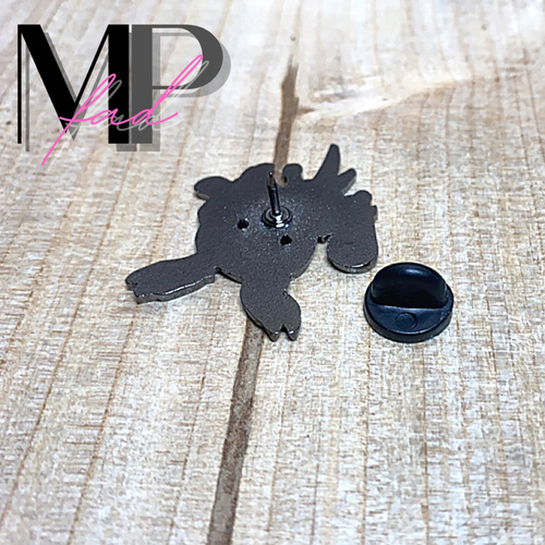 Pokemon Soft Enamel Pin Collectible Brooch Lapel Black Rubber Clutch ELECTRABUZZ - Picture 3 of 4