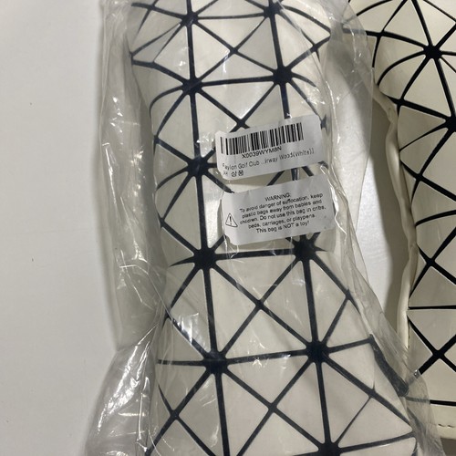 Faylon Driver Head Cover Golf Headcover Pouch (White) 2 Covers - 第 1/4 張圖片