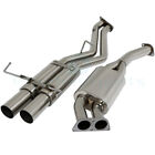 For Nissan 240Sx S14 95-98 Dual 3.5" Tip Muffler Racing Exhaust System