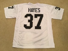 UNSIGNED CUSTOM Sewn Stitched Lester Hayes White Jersey - M, L, XL, 2XL, 3XL