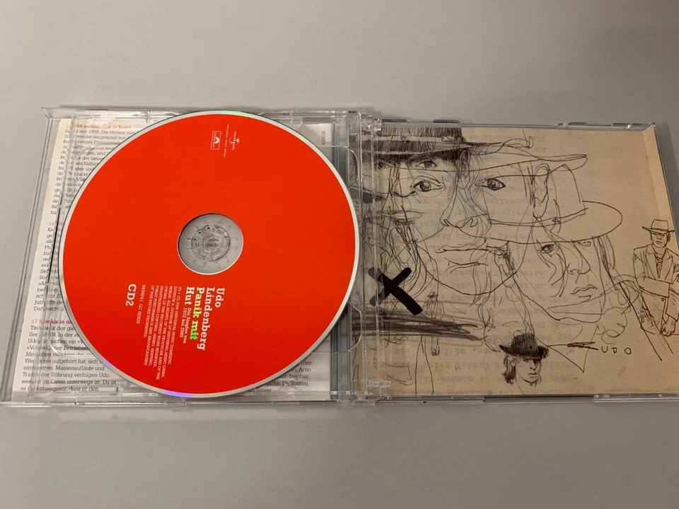 Udo Lindenberg – Panik Mit Hut - Die Singles Von 1972 bis 2005 - 2 CD´s © 2006 - Bild 3 von 4