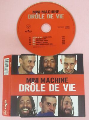 CD singolo MINI MACHINE DROLE DE VIE 2000 BMG 74321 744 892 no mc lp vhs (S21)