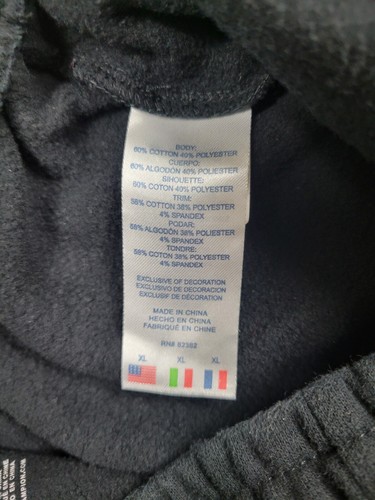 Champion Sweatpants Youth XL Black Embroidered Drawstring - Picture 4 of 9