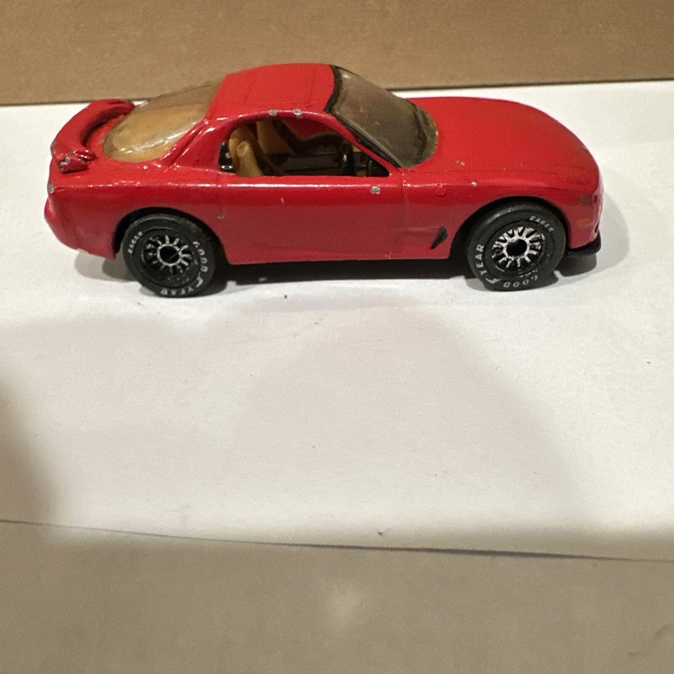 MatchBox Premiere Collection Mazda RX-7 Red World Class Series 1 Vintage RARE - Image 3 of 4
