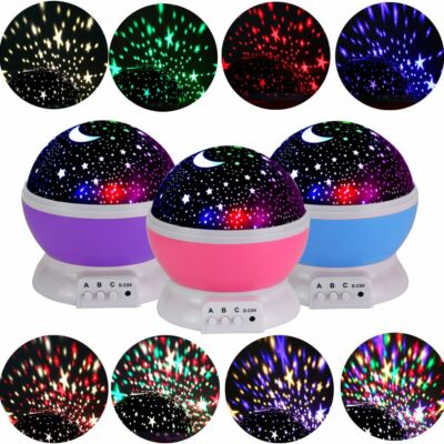 Romantic LED Star light Starry Night Sky Projector Lamp Cosmos Master Xmas Gifts