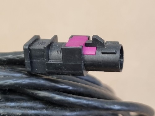 BMW Antenna Fakra Data Cable GPS Coax Grey And Black Connector Ends - Picture 2 of 5