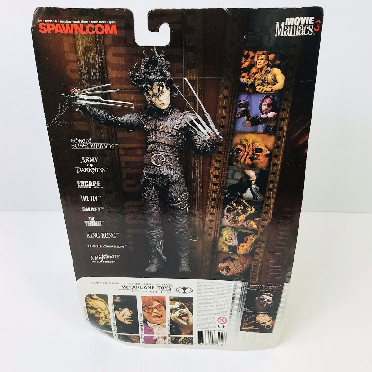 McFarlane Toys Escape from L.A. Snake Plissken Movie Maniacs 3 