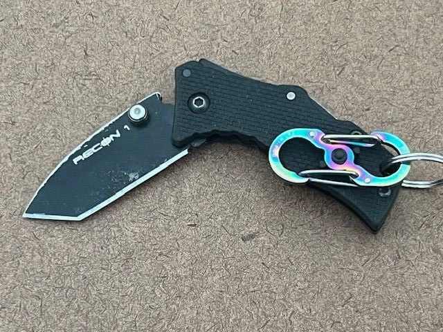 COLD STEEL - Recon 1 Series Mini Tactical Folding Knife BLACK - Great Condition - Image 4 of 4