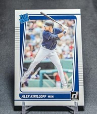Alex Kirilloff Rated Rookie Card RC 2021 Donruss Baseball #40 Minnesota Twins. rookie card picture